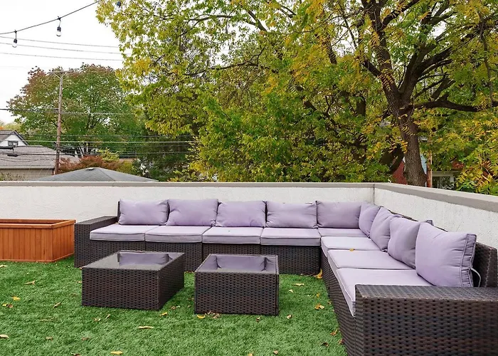 Close To Osu Rooftop Patio Grill & Outdoor Tv Apartment Columbus